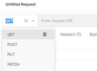 GET request