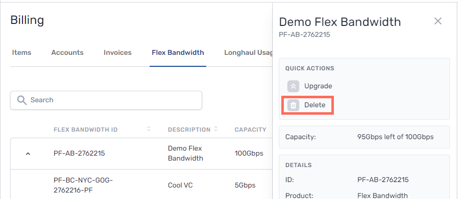 delete container