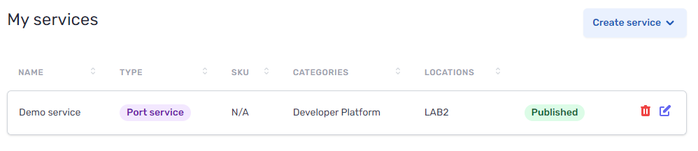 edit a marketplace service