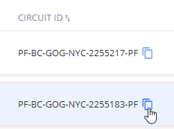 copy action