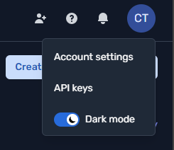 dark mode